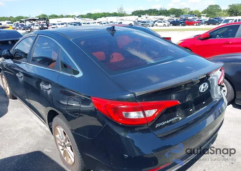 2016 Hyundai Sonata Se from USA, damaged, VIN 5NPE24AF7GH374855